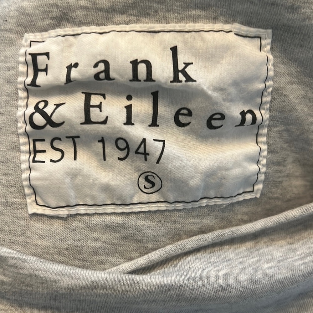 Frank & Eileen Isabelle Funnel Neck Midi Dress Heather Grey Size Small